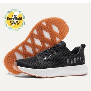 NOBULL Black and White hybrid mesh